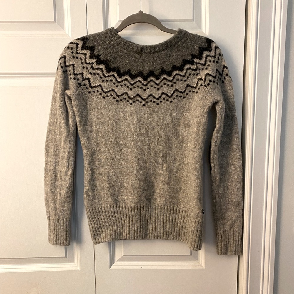 Fjallraven wool knit sweater